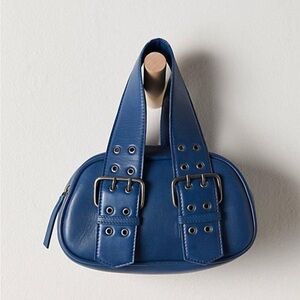 Free People Say yes Bag- Navy NWT